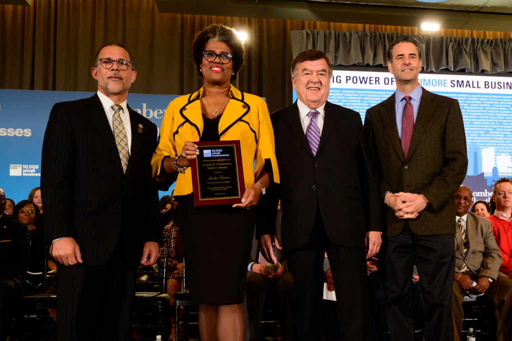 Jocelyn Gainers, Elijah Cummings Impact Award Winner. (Photos by Imani Wright)