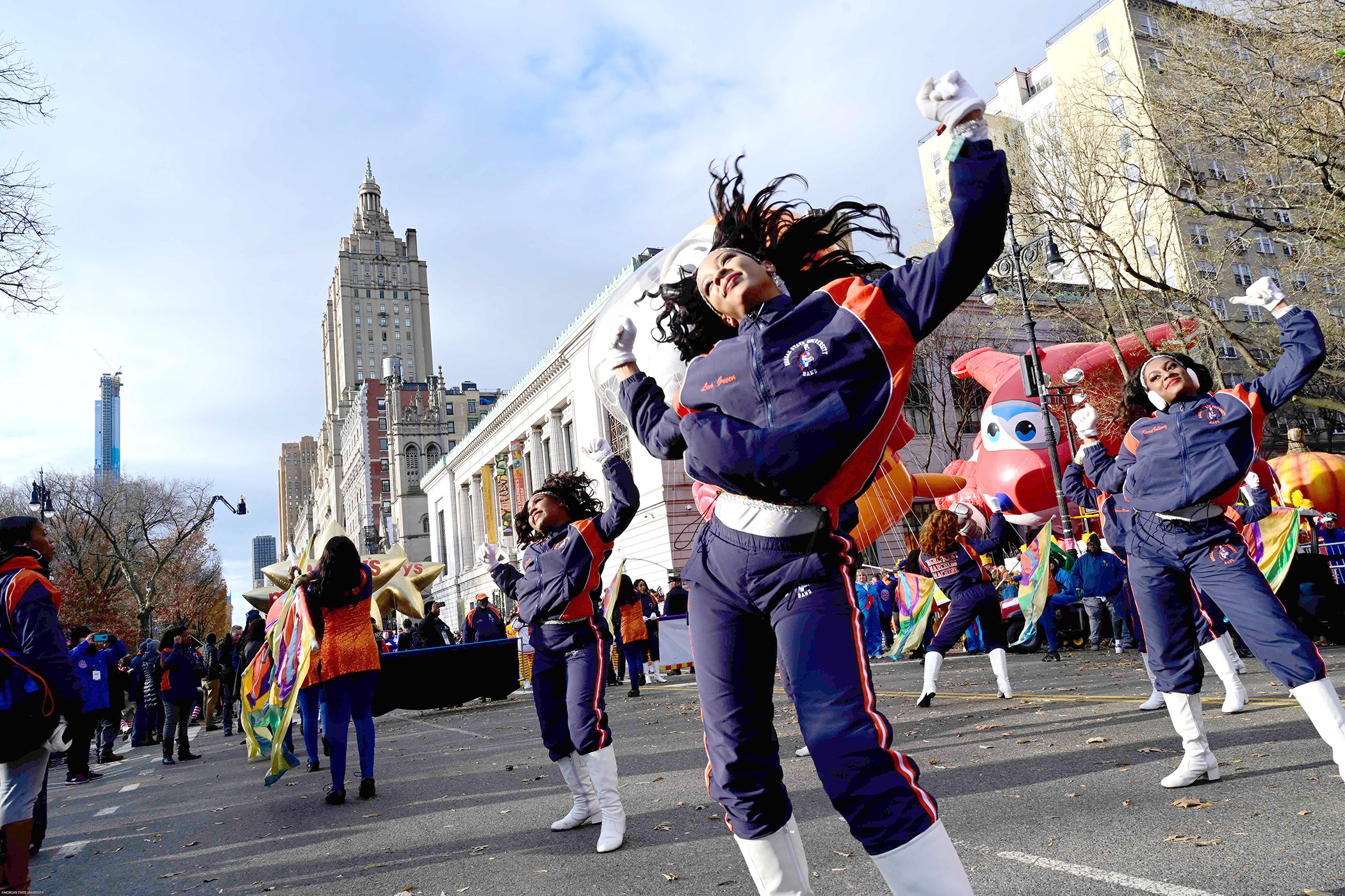 Morgan Marching Band Lights Up Macy Thanksgiving Day Parade