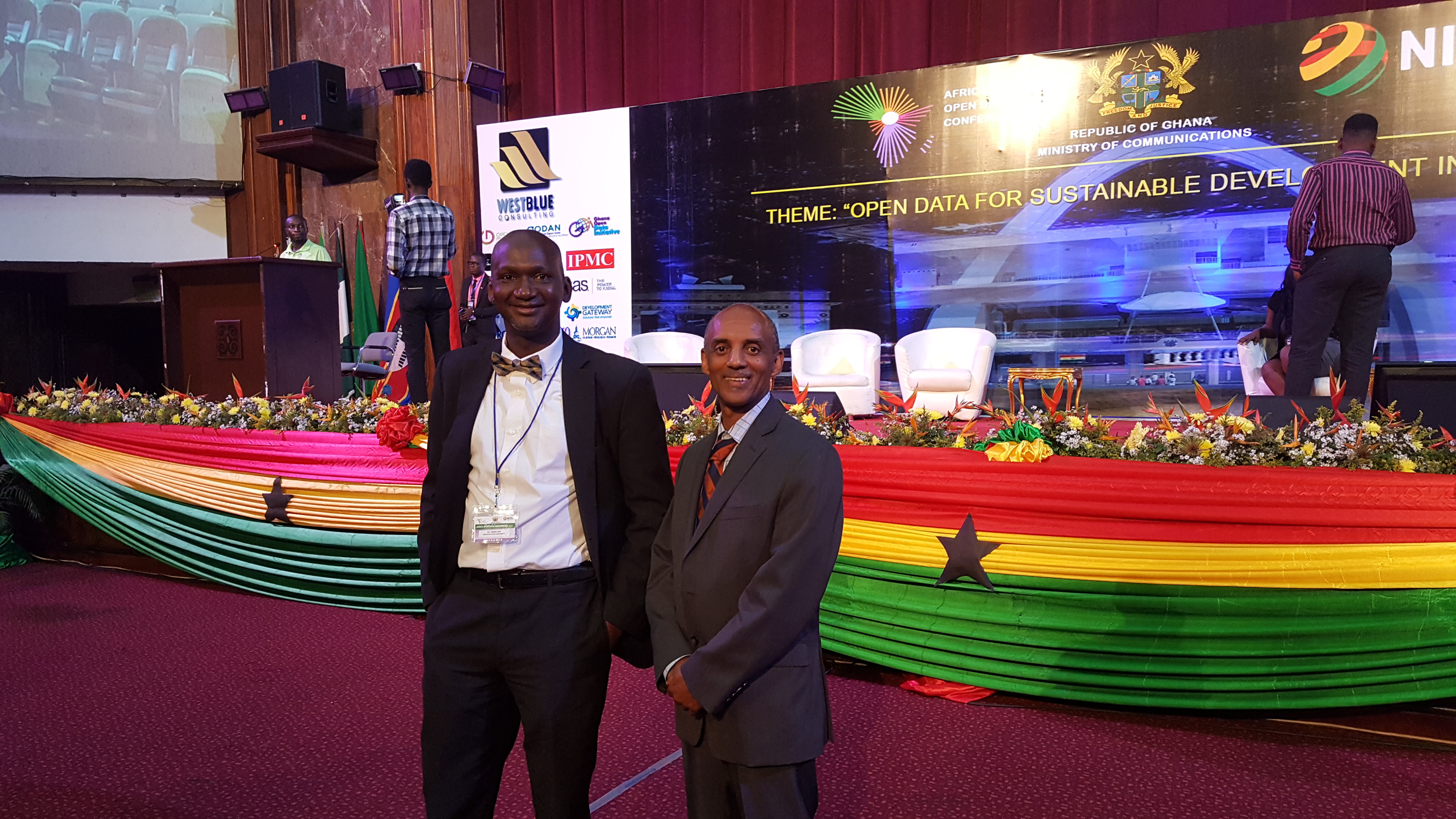 Umaru Bah and Yacob Astatke