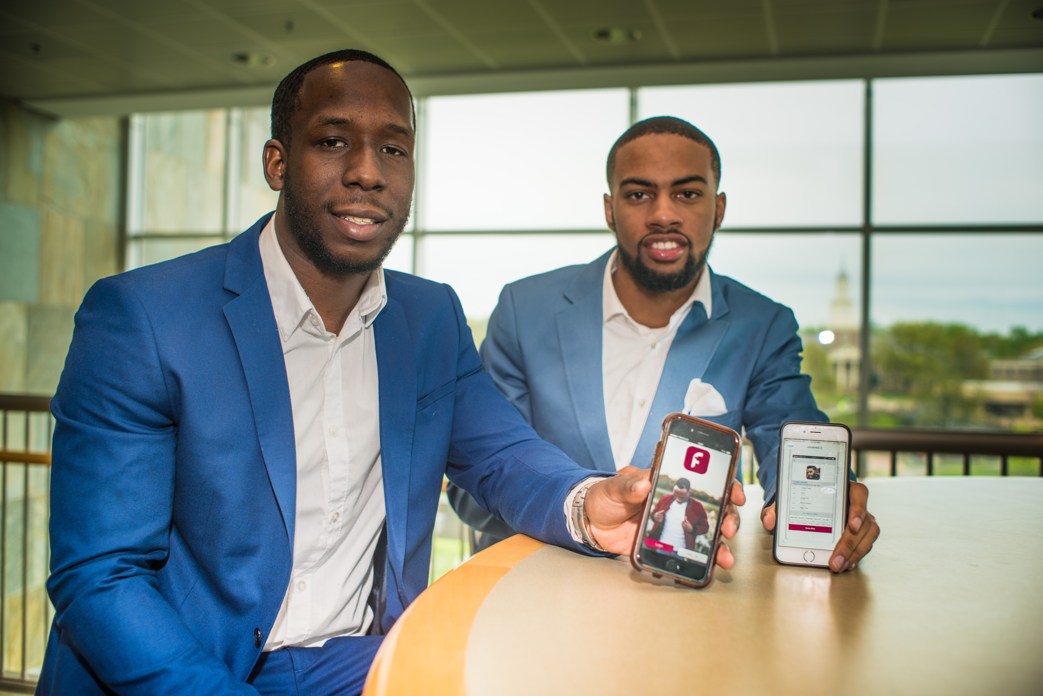 Nadif Bracey and Calvin Francis