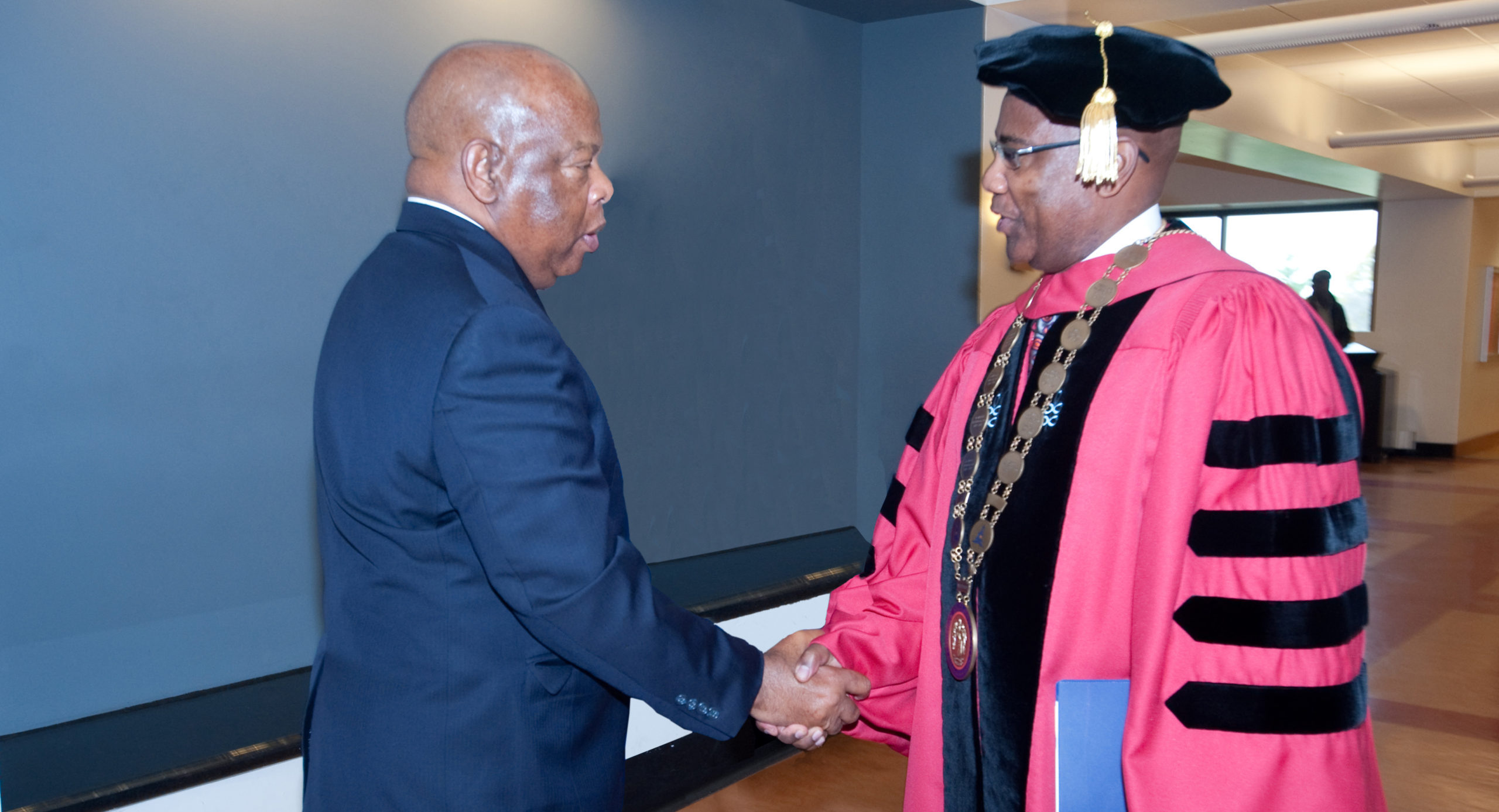 President Wilson and John Lewis