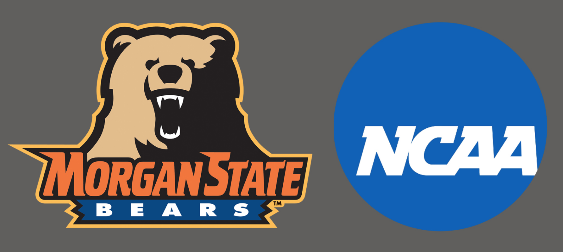 logos of NCAA and Morgan State Bears