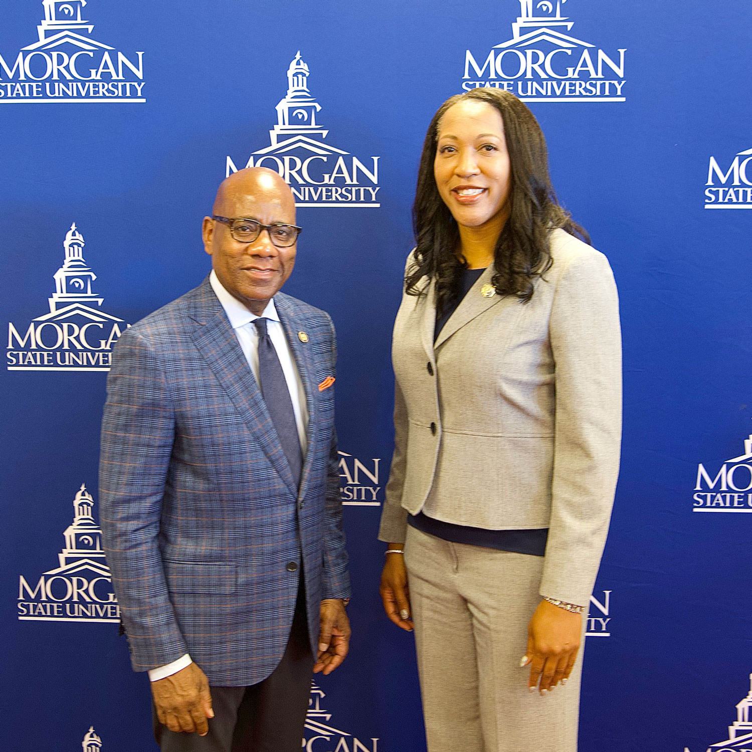Dr. Wilson with Dena Freeman-Patton