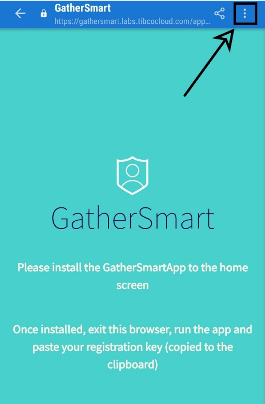 GatherSmart app screen