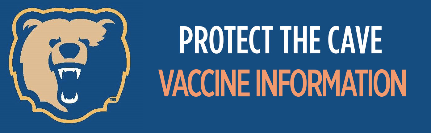 protect the cave vaccine information banner