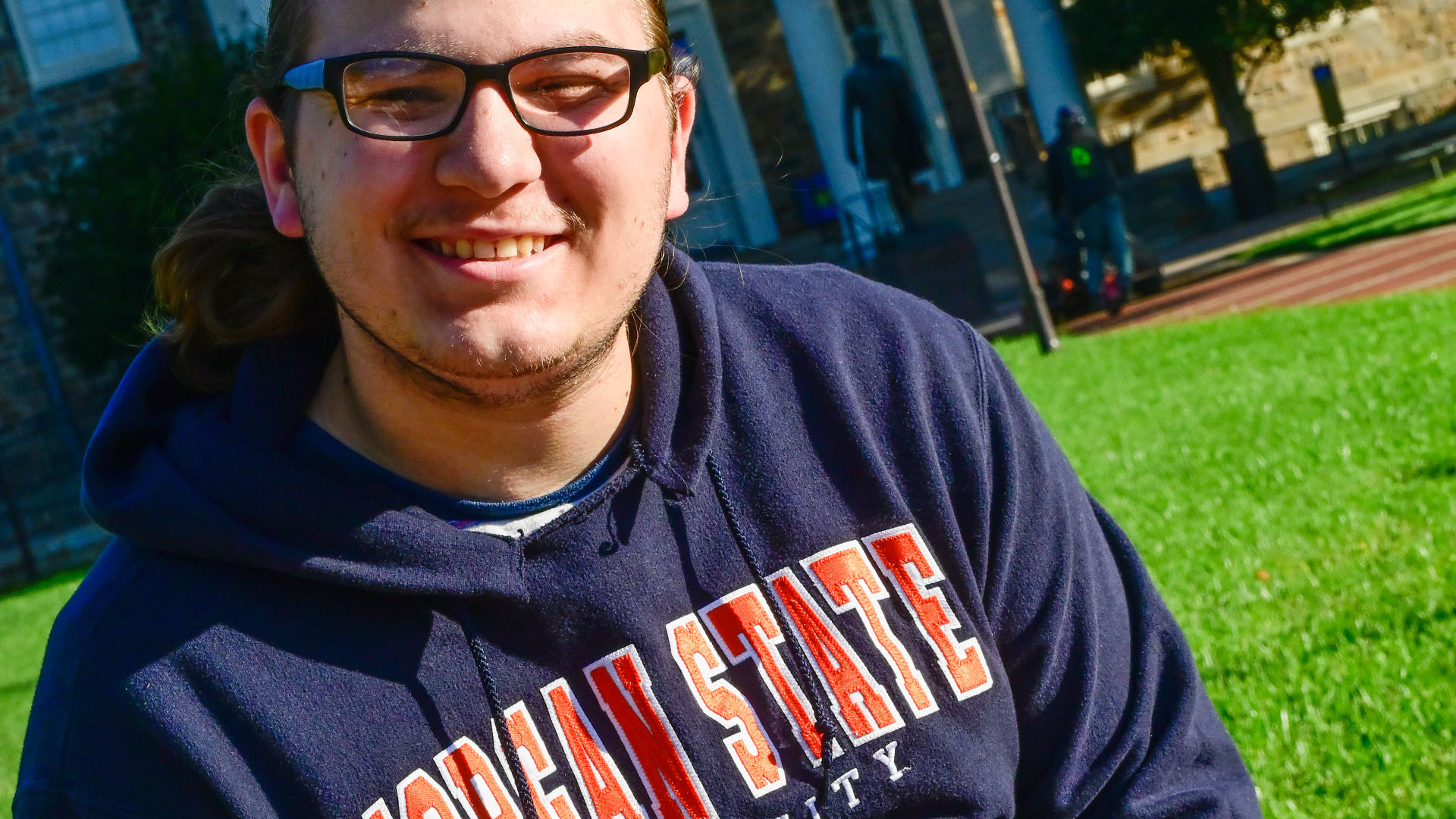 smiling morgan student